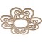 Ekena Millwork Cohen Wood Fretwork Pierced Ceiling Medallion, Red Oak, 26"OD x 8 7/8"ID x 1/4"T CMWP26X26X0250CORO - alternate 5